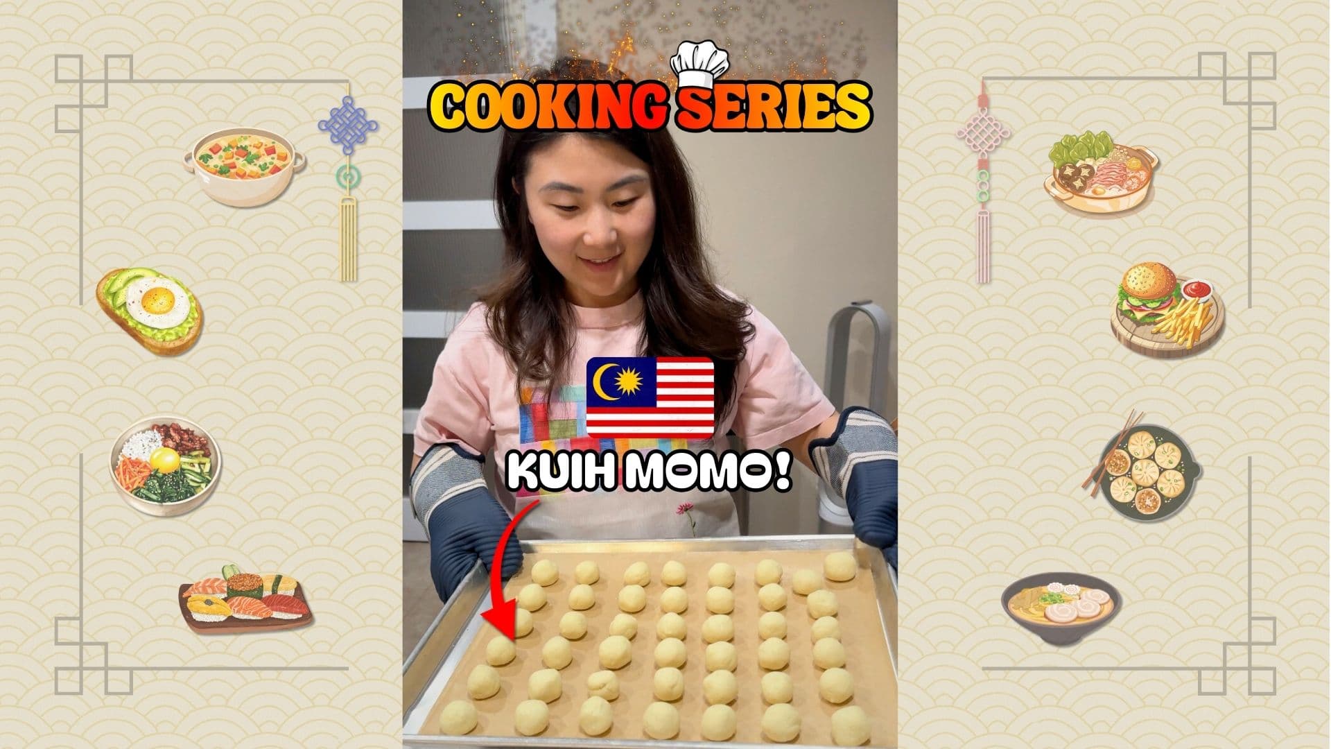 Kueh Momo: Malaysian Ghee Cookies That Melt in Your Mouth