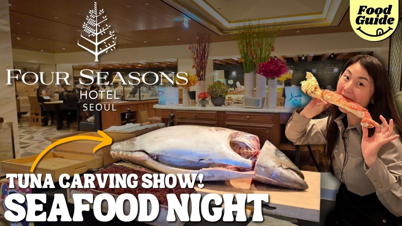 Four Seasons Seoul: Seafood Night Buffet and Breakfast at Market Kitchen (Honest Review)