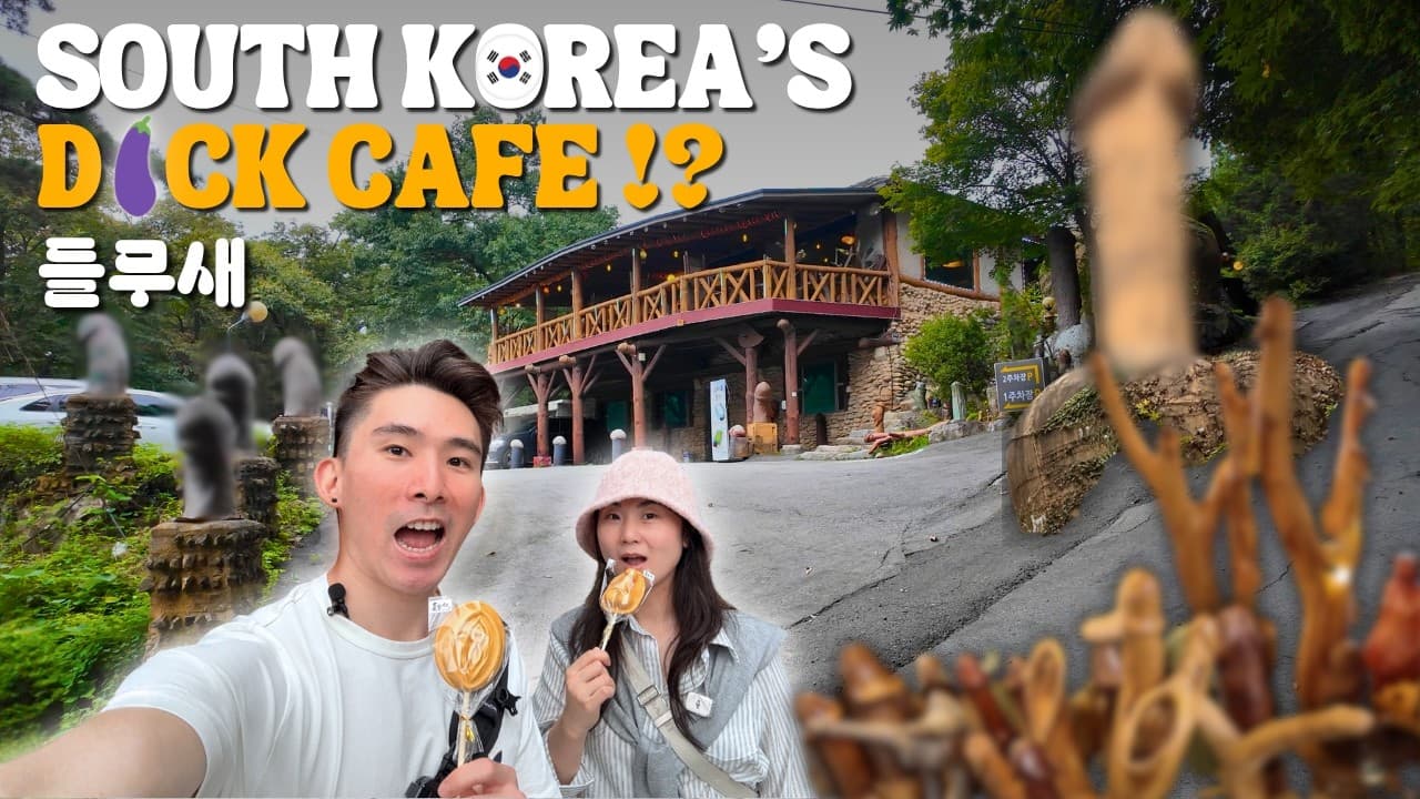 South Korea's Most NSFW Cafe β DeulMuSae (λ€λ¬΄μ) Pocheon Day Trip