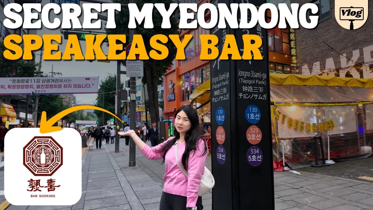 Ikseon-dong Hanok Village + Seoul's Hidden Speakeasy Bar