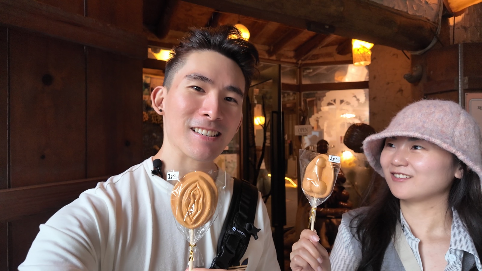 Vincent and Christina at Deulmusae Korea