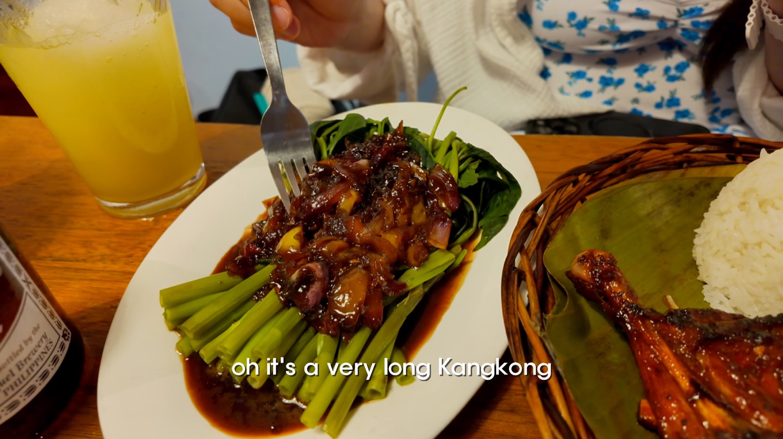 Island Chicken Inasal kangkong