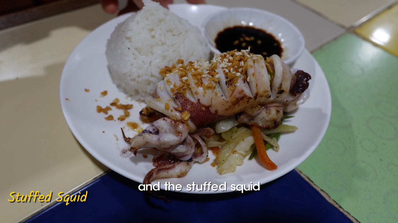Smoke Resto stuffed squid
