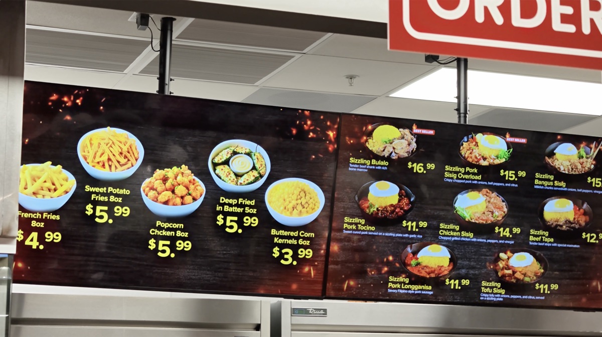 Crispy Town menu at Seafood City Chandler food court