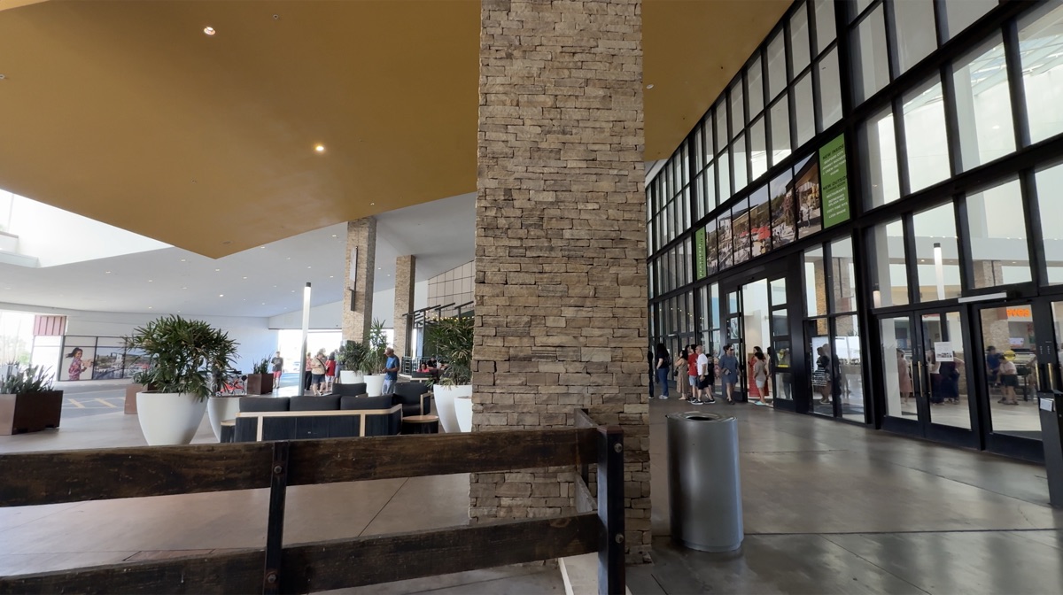 Grand opening line reaching all the way to the Chandler Fashion Center food court