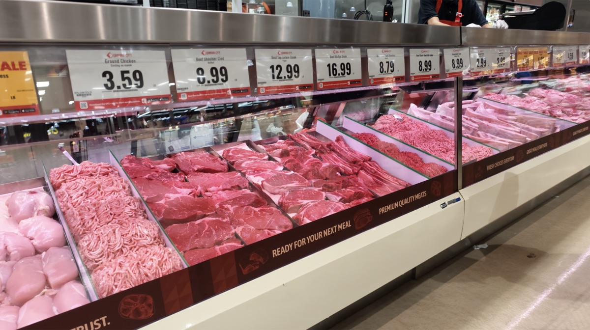 More meat selection at Seafood City Chandler