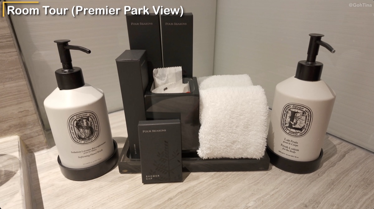 Diptyque bathroom amenities