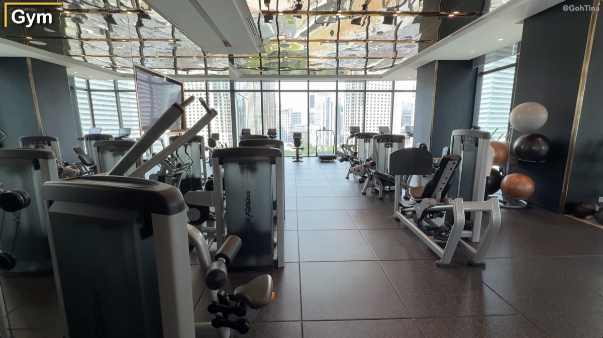Level 7A gym at Four Seasons Kuala Lumpur