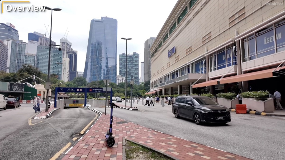 Suria KLCC Mall right next to the hotel