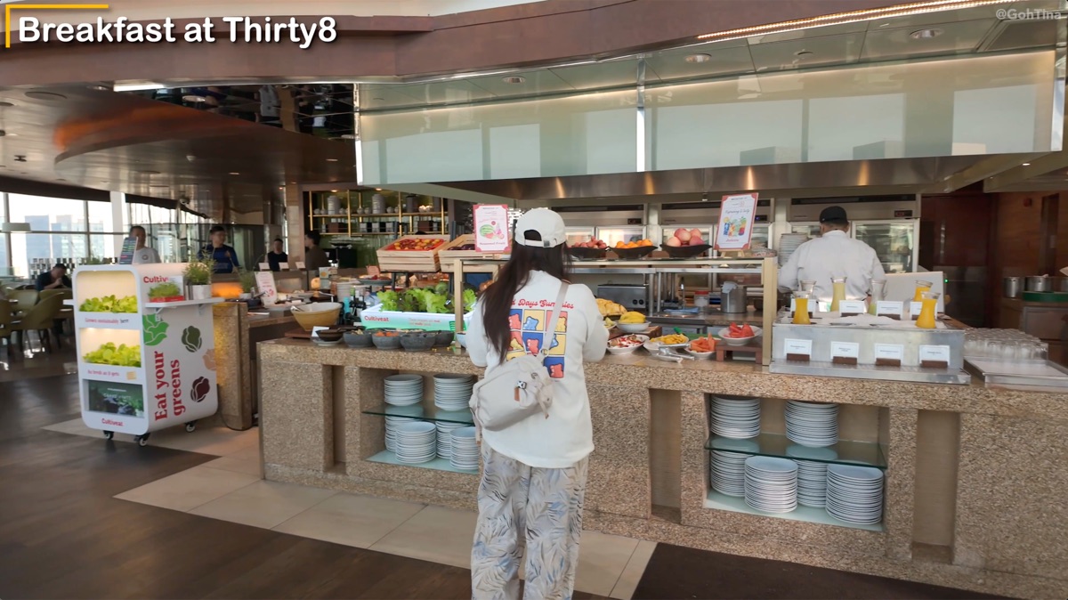 Thirty8 breakfast buffet spread