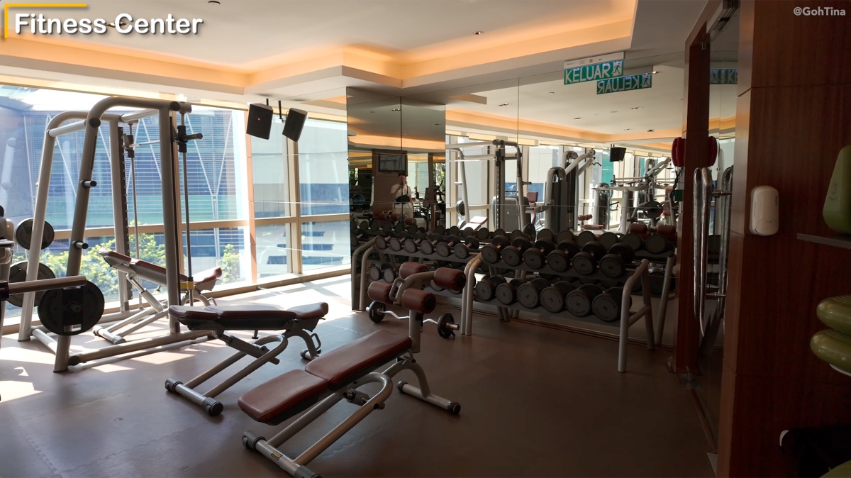 Fitness center at Grand Hyatt Kuala Lumpur