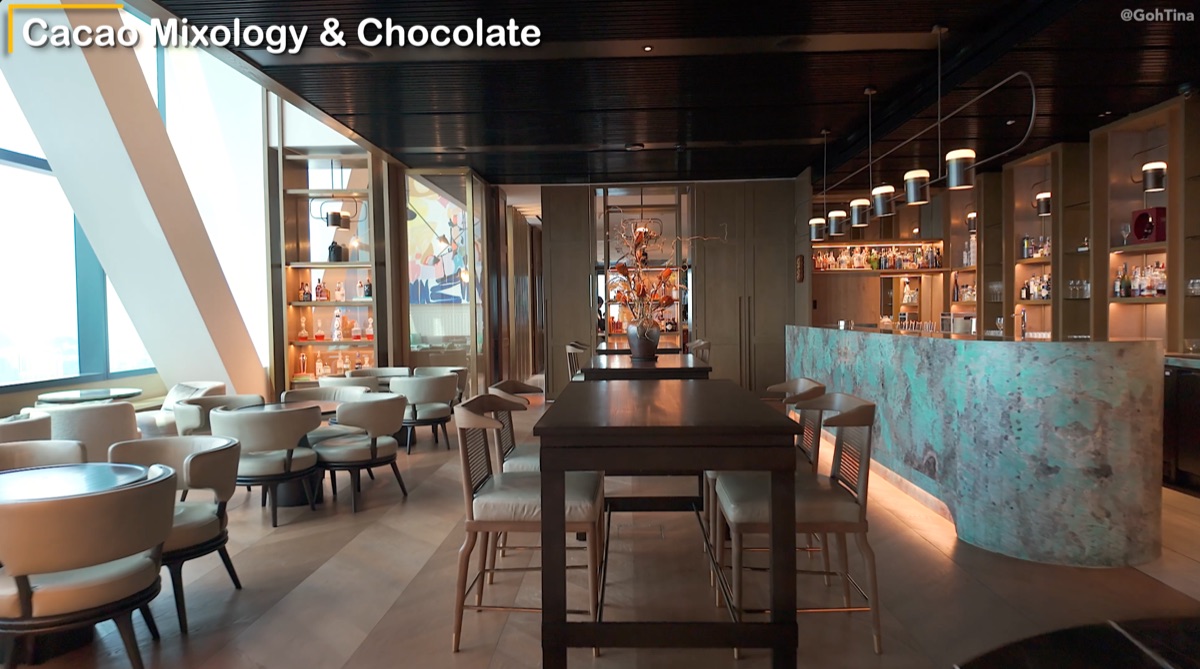 Inside the Cacao Mixology bar