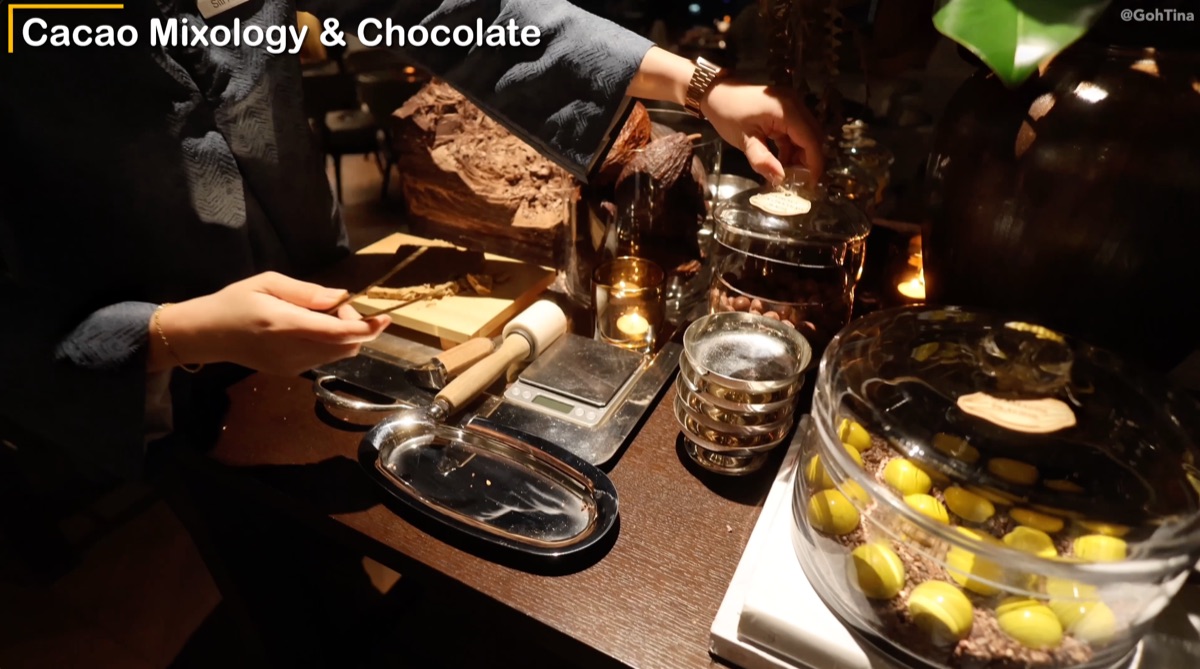 Chocolate carving experience at Park Hyatt Kuala Lumpur