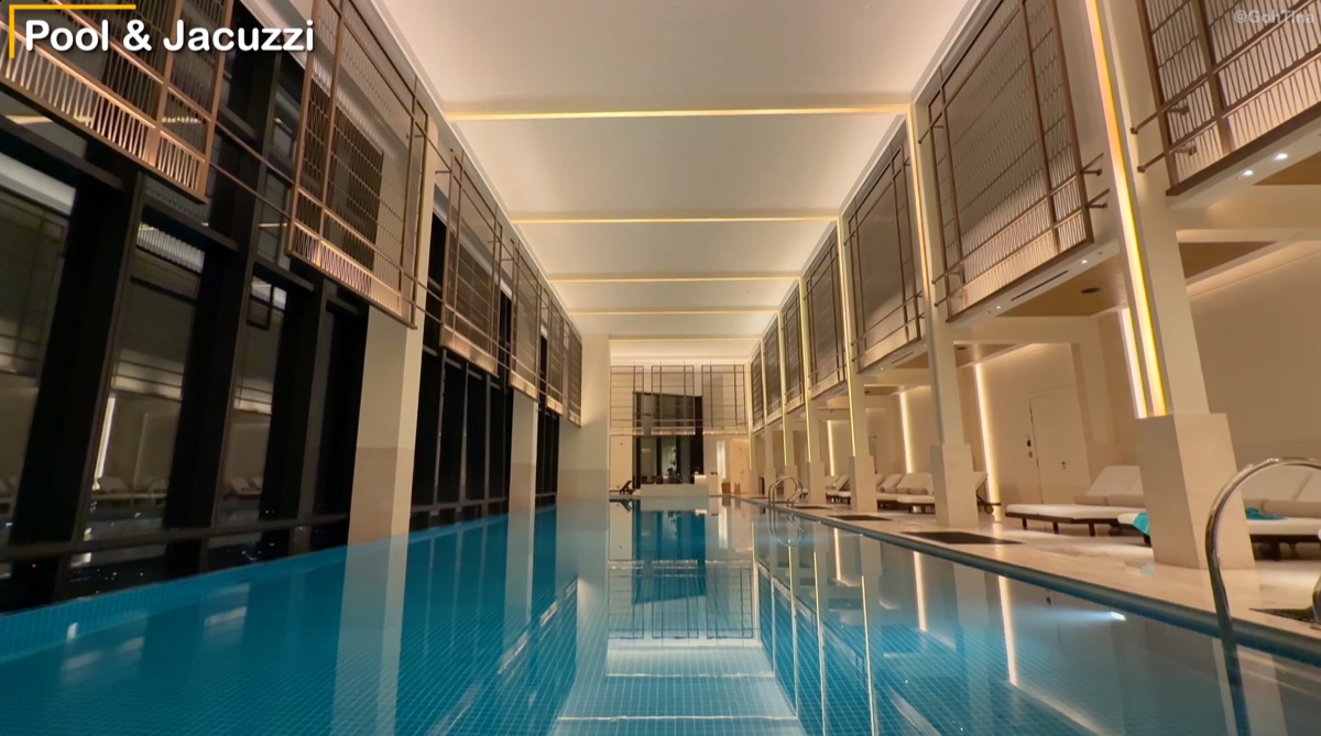 Pool with city views at Park Hyatt Kuala Lumpur