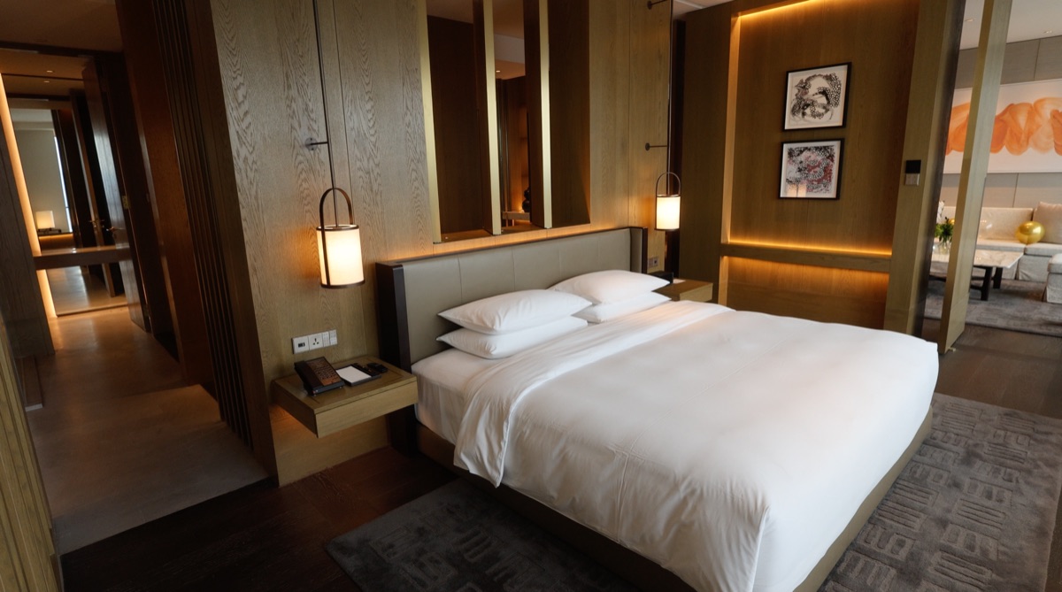 Bedroom view at Park Hyatt Kuala Lumpur