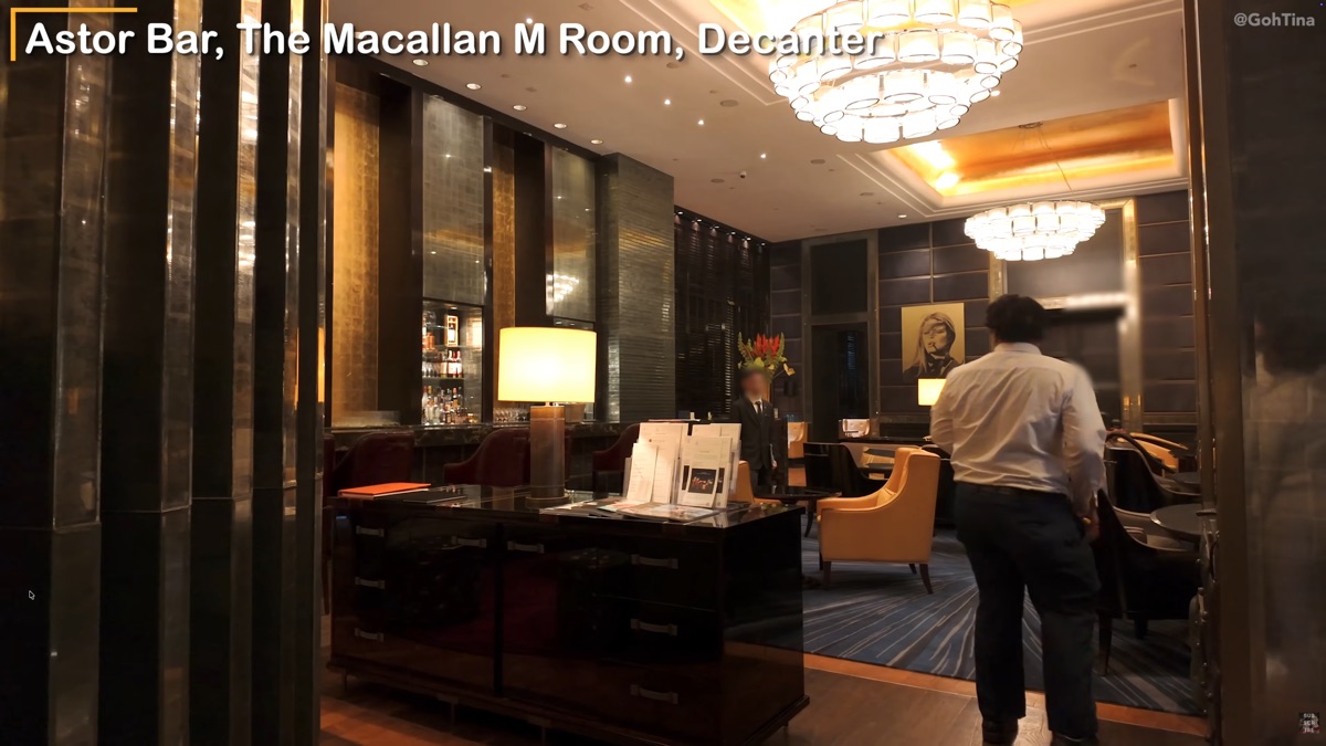 Inside the Astor Bar
