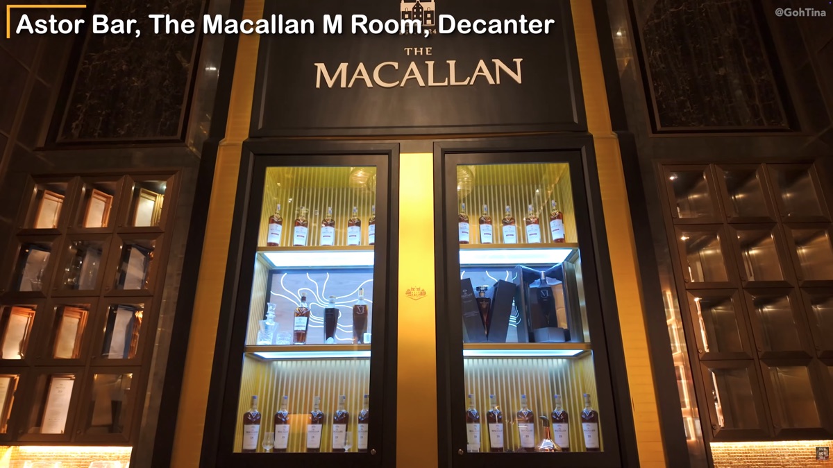More of the Macallan cigar lounge
