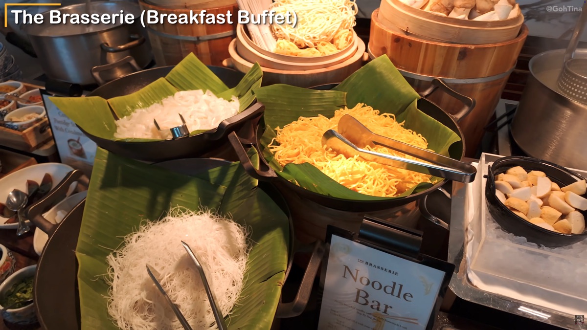 More buffet dishes