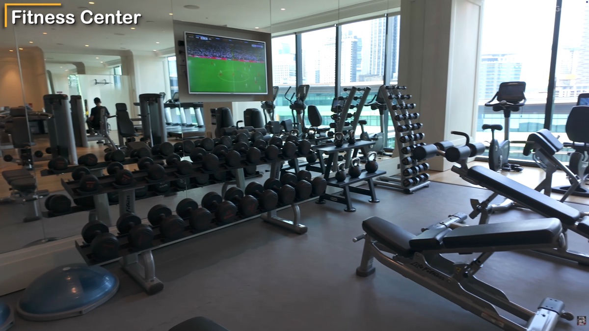 Fitness center at St. Regis Kuala Lumpur