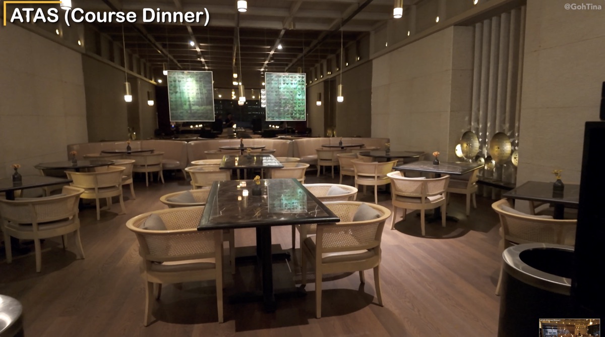 Another view of the ATAS seating area