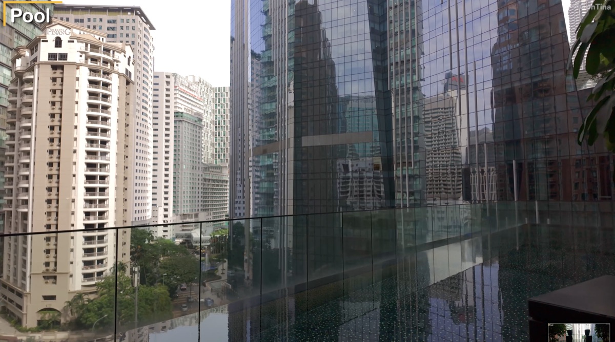 Pool view at The RuMa Kuala Lumpur