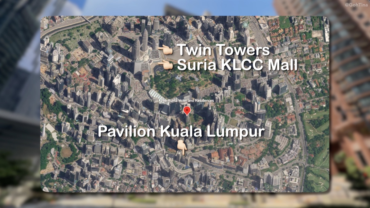 Location map showing The RuMa in the Golden Triangle