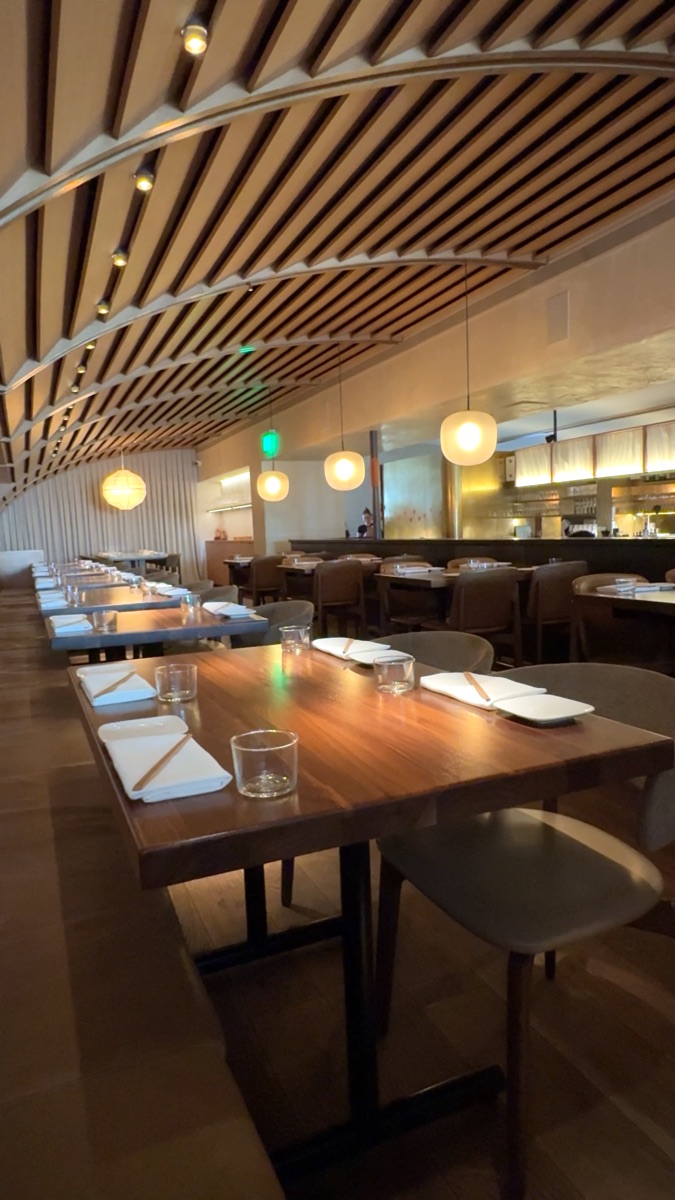 Uchi Scottsdale dining room Valentines Day