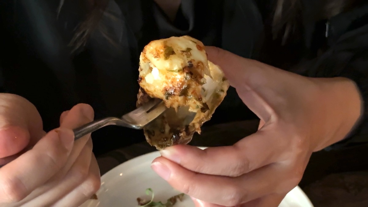 Wren and Wolf king crab oysters close up