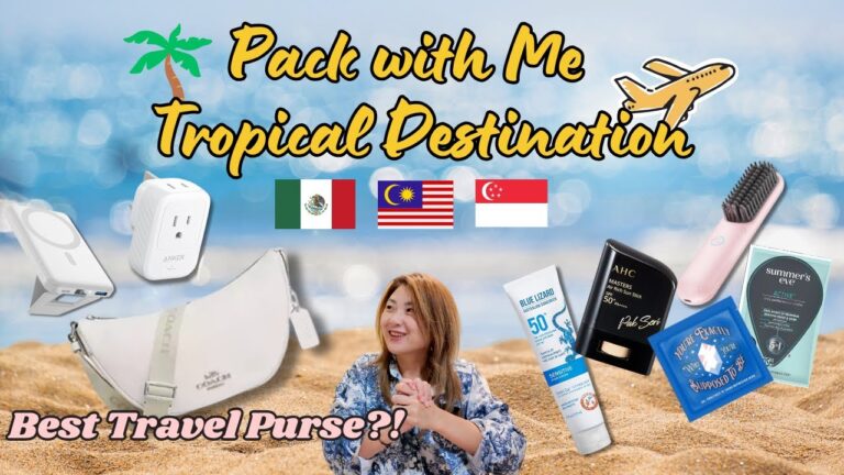 Tropical Destination Packing list