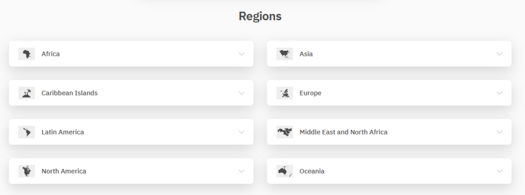 airalo regions and country coverage