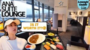 ANA Suite lounge narita review