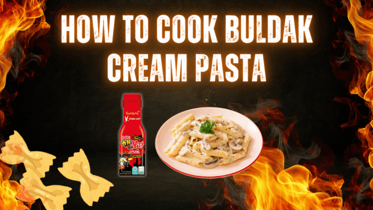 how to cook buldak cream pasta